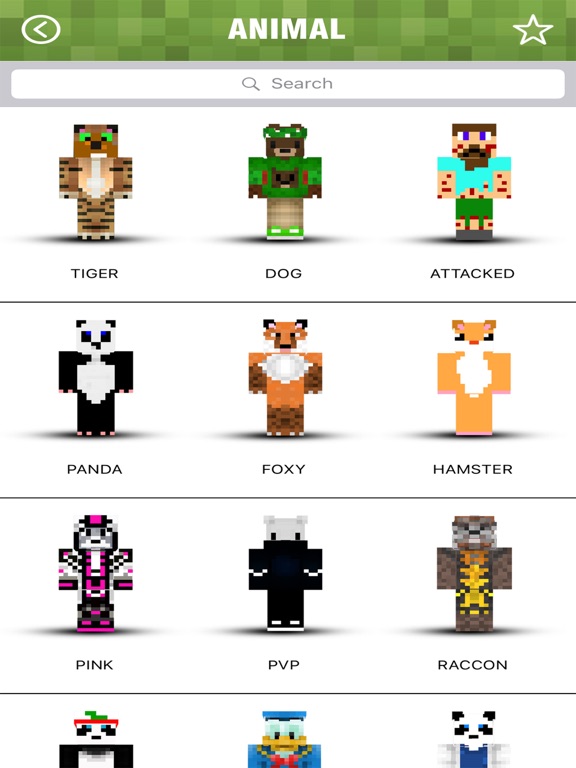Screenshot #5 pour MineSkinsBox for Minecraft PE & PC Boys Girls Art