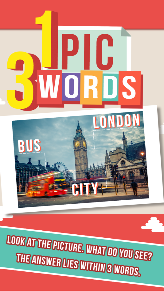 #1. 1 Pic 3 Words - Word Finder Puzzle Game (iOS) By: TPG TECNOLOGIA DA INFORMACAO LTDA