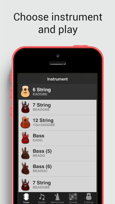 GuitarToolkit - tuner, metronome, chords & scalesのおすすめ画像5