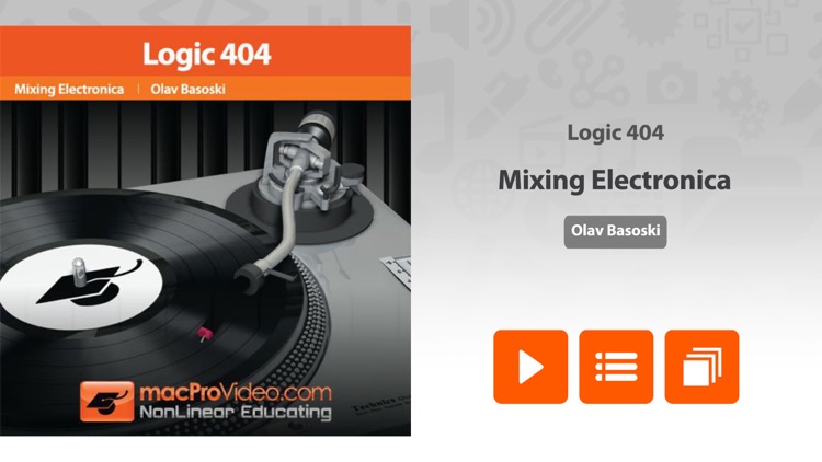 Course For Logic Mixing Electronica