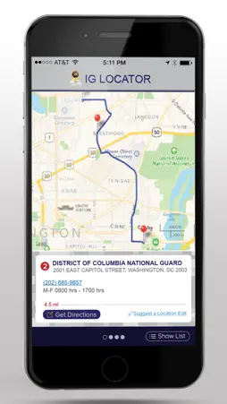 DAIG Locator screenshot 1