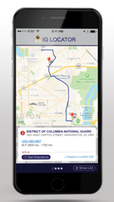 DAIG Locator screenshot