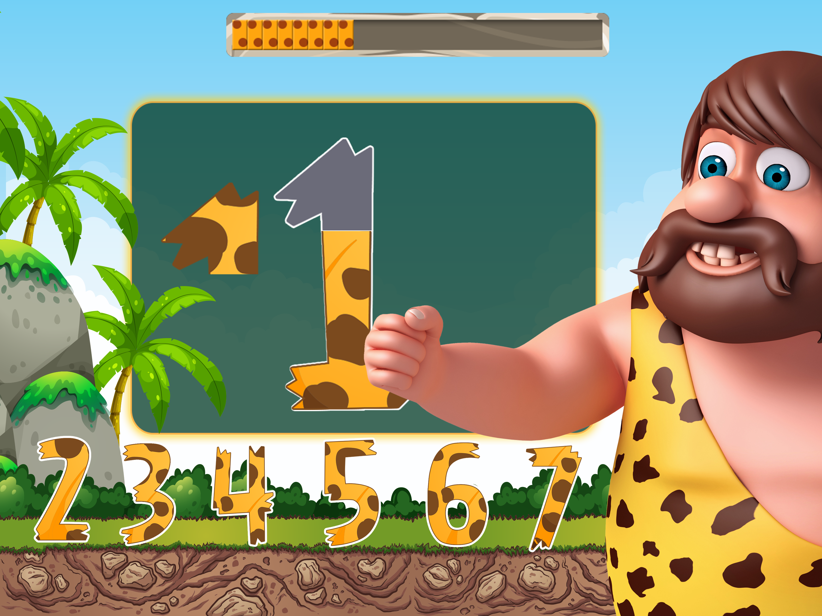 Caveman Kids Math 1 screenshot 7