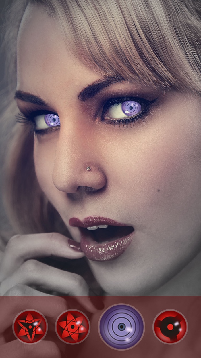 Sharingan Eye Contacts for Naruto