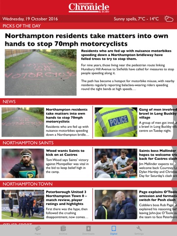 The Northampton Chronicle and Echo Newspaper screenshot 2