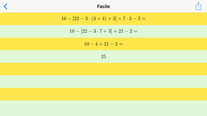 Screenshot #2 pour Expressions Mathématiques avec SOLUTION COMPLÈTE