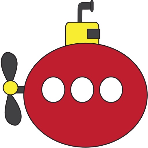 Red Submarine Icon