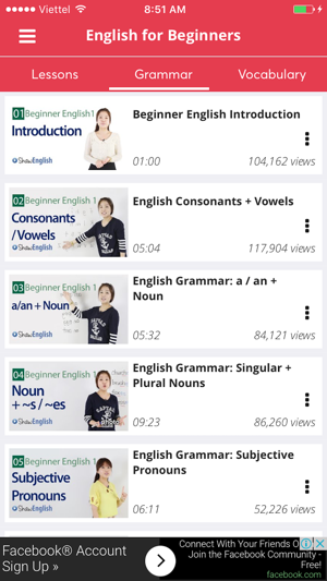 English Beginner - Listening, Speaking, Grammar(圖5)-速報App