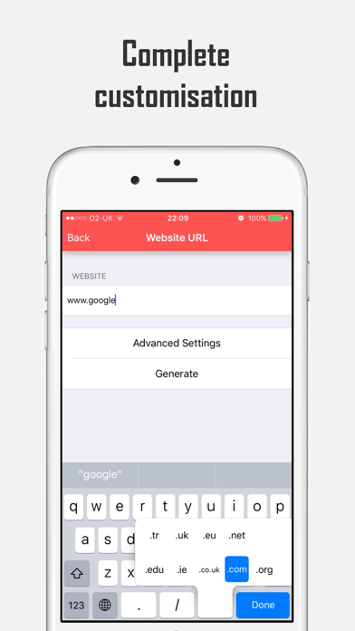 Screenshot #3 pour inQRedible - QR Code Reader and Creator