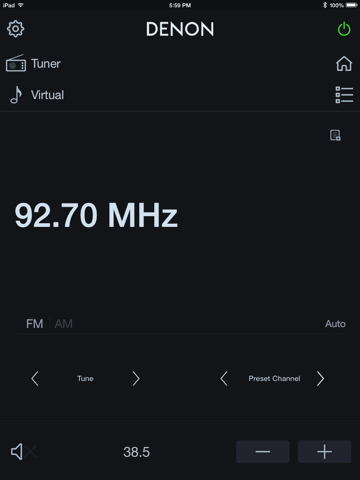 Screenshot #6 pour Denon 500 Series Remote