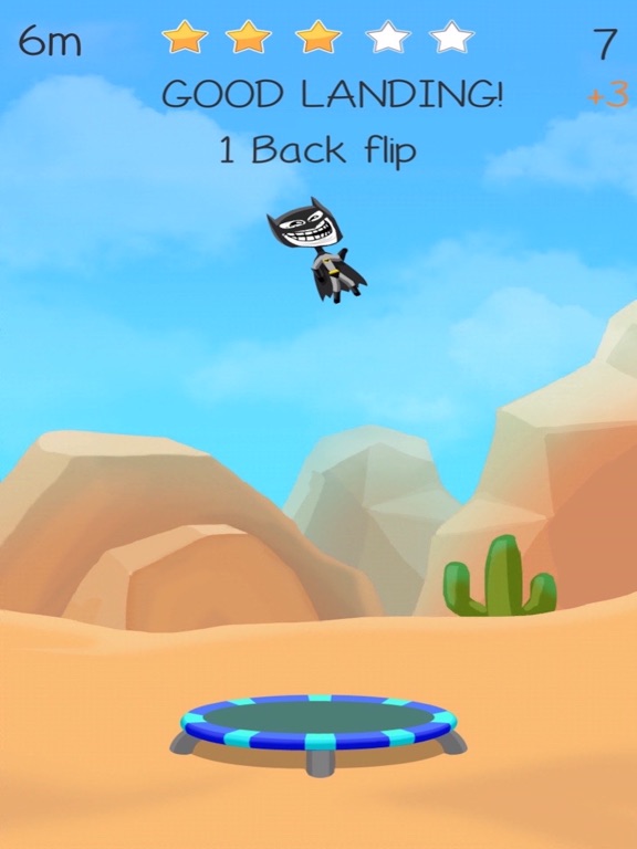 Screenshot #5 pour Trampoline Backflip - Diving Madness Man Games