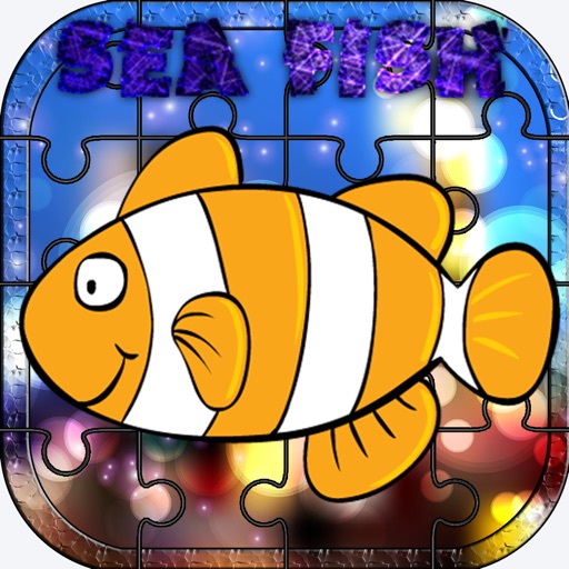 Sea Fish Aquarium Game Jigsaw Puzzles for Toddler icon