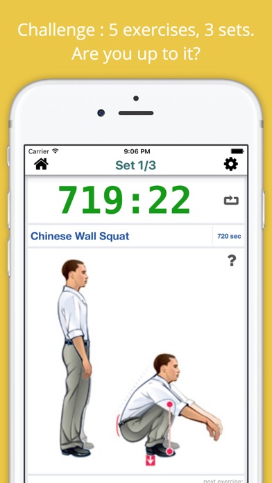 Screenshot #1 pour Qigong Workout Challenge Free - Gain longevity