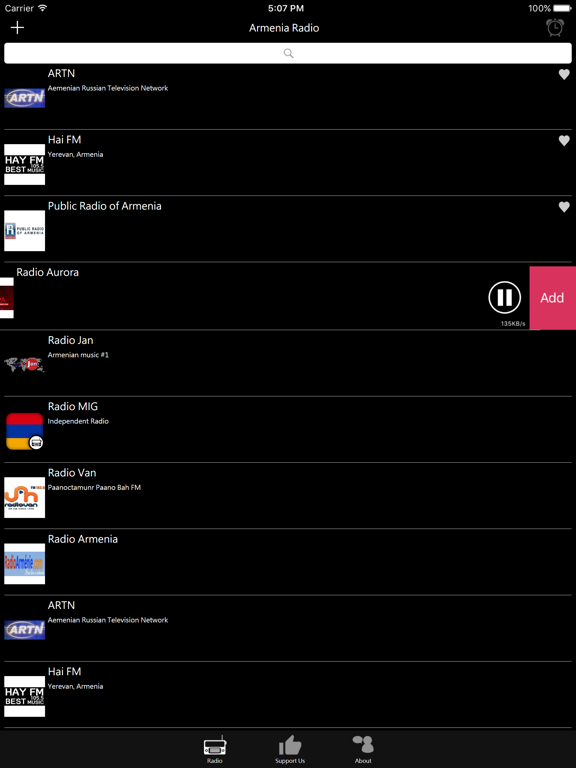 Armenian Radio - AM Radio iPad screenshot