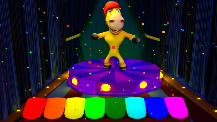Piano and Drums Game For Kids in 3D With Music screenshot-3
