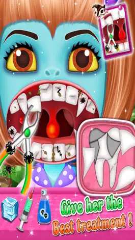 Game screenshot Halloween Dentist Kids Game - Halloween Mania apk
