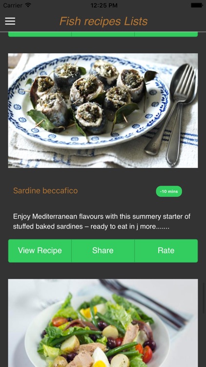 Healthy fish recipes