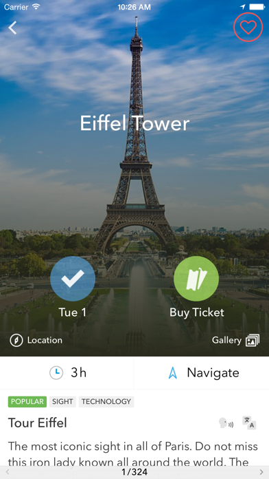 Screenshot #3 pour Paris - Carte hors ligne et guide de la ville