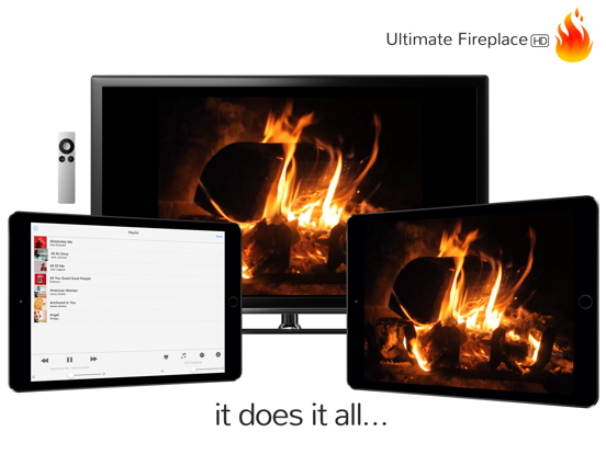 Ultimate Fireplace HD for Apple TV