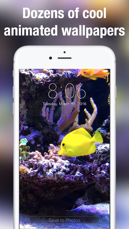 Aquarium Live Wallpapers for Lock Screen: Animated backgrounds for iPhone screenshot-3