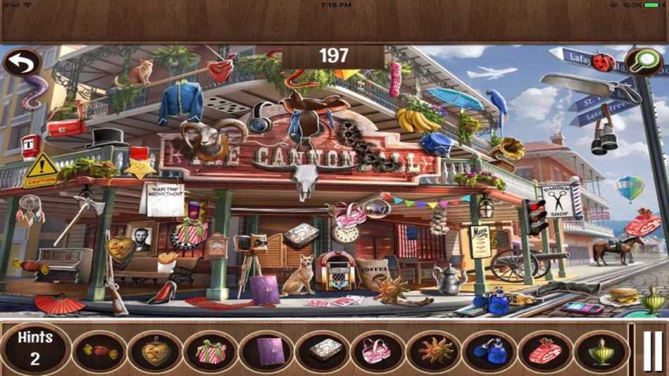 #1. Free Hidden Objects:Antique City Hidden Object (iOS) Podle: atul patel