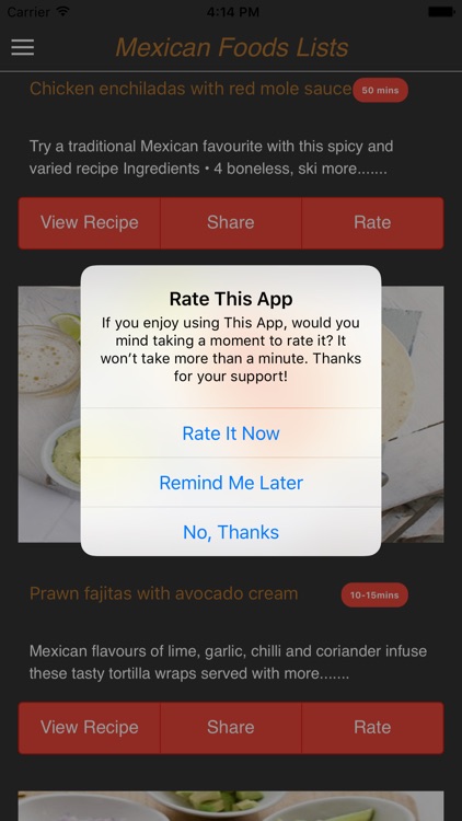 Typical Mexican foods screenshot-4