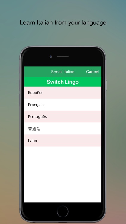 Speak Italian Language screenshot-4