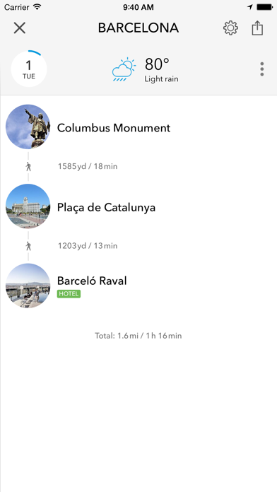 Barcelona Offline Map & City Guide Screenshot