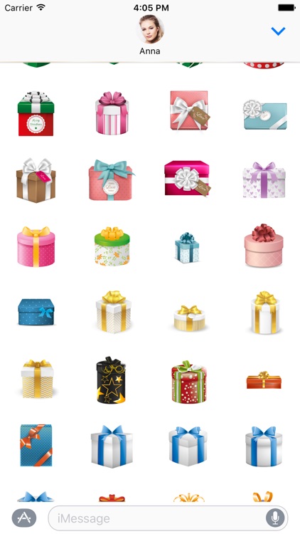 Gifts Sticker Pack for iMessage
