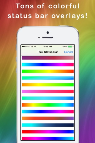 iColor - Color Background Special Effects For Your Homescreen Wallpaper screenshot 2