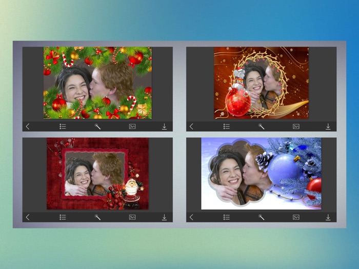 Holiday Christmas Photo Frames - Magic Frames