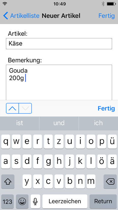 Screenshot #2 pour Einkaufen leichtgemacht
