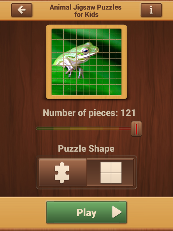 Animal Jigsaw Puzzles - Fun Logic Game iPad screenshot