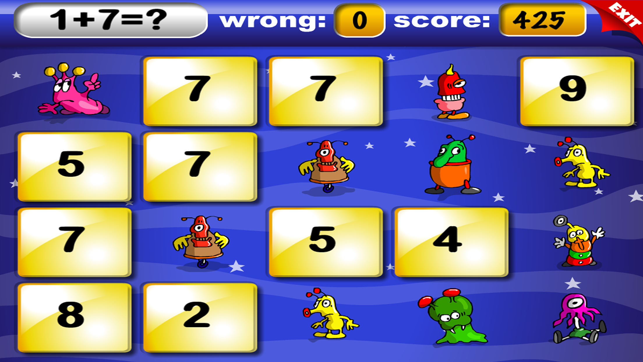 Basic Math with Mathaliens for Kids screenshot 3