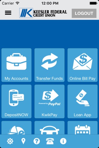 Keesler Federal Mobile Banking screenshot 2