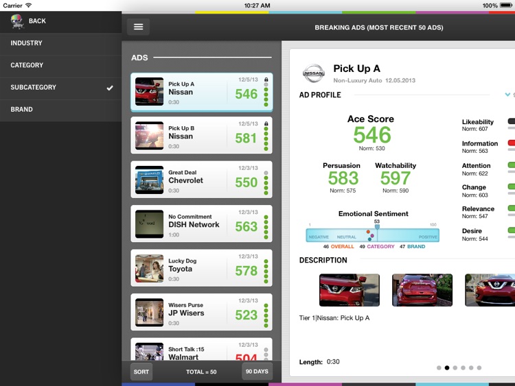 Ace Metrix Mobile HD screenshot-4