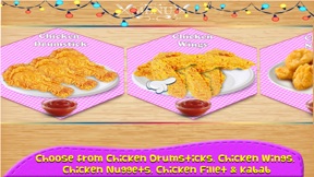 Chicken Deep Fry Maker Cook - A Fast Food Madness screenshot