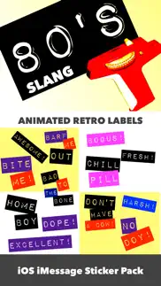 80's slang: retro labeler iphone screenshot 3