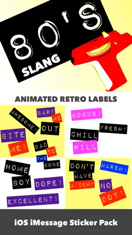 Game screenshot 80's Slang: Retro Labeler hack