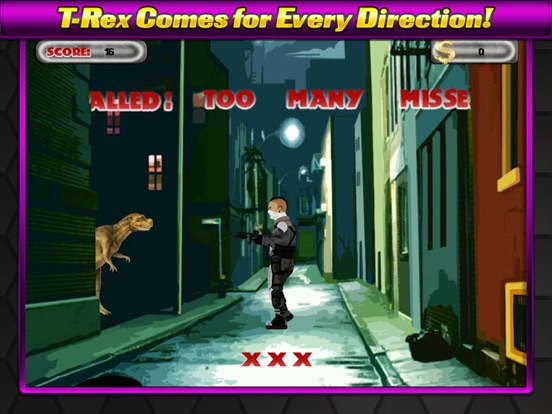 Screenshot #5 pour Killer T-Rex Shooting Combat