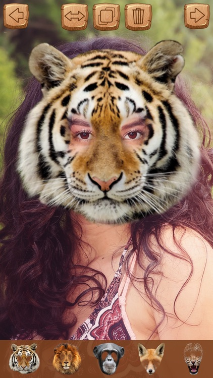 Animal Face Selfie Editor Snap Stickers Photo App screenshot-3
