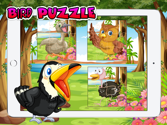 Screenshot #4 pour Puzzle d'oiseaux animaux Jeux et puzzle enfant