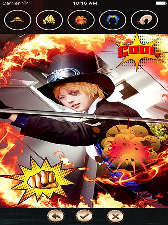 Screenshot #4 pour Anime Heroes Super Cosplay Stickers