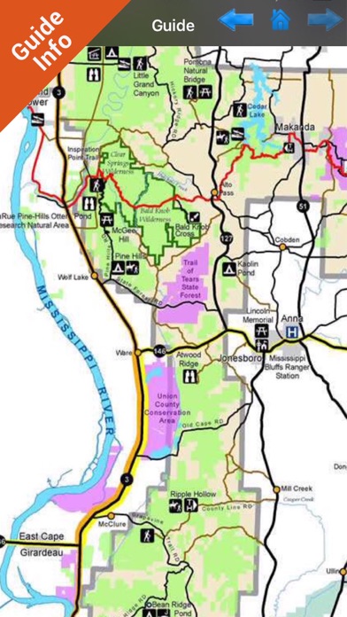 Shawnee National Forest - GPS Map Navigator screenshot 4