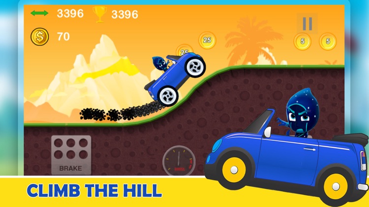 PJ Masks kids Racing Game screenshot-3