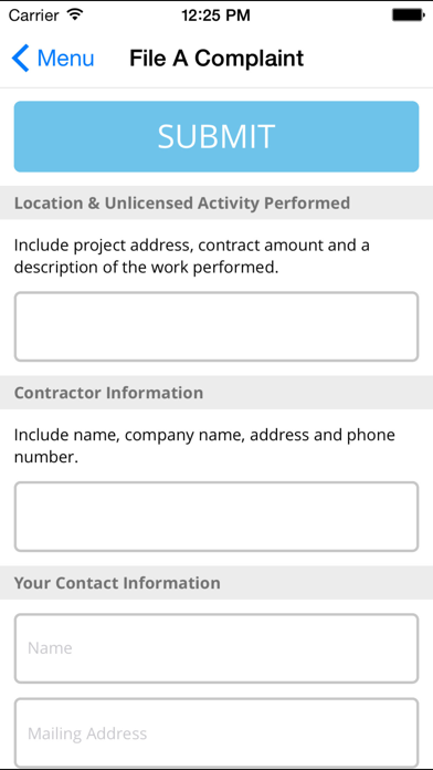 App screenshot