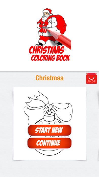 How to cancel & delete Christmas Coloring Book  - Xmas Pictures to Color from iphone & ipad 3