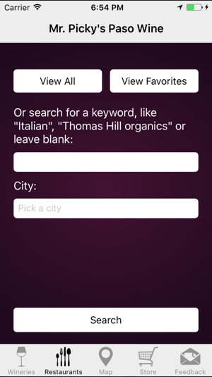 Mr. Picky's Paso Robles Wine Tasting App(圖3)-速報App
