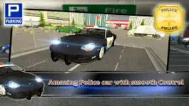 Game screenshot Modern Police Car Parking 3d : free simulation gam mod apk