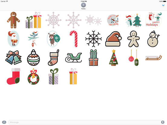 Screenshot #4 pour Autocollants de Noël